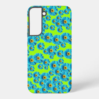 Blue Daisies Samsung Galaxy Case