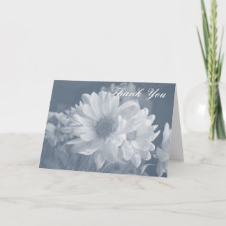 Blue Daisies Thank You Card