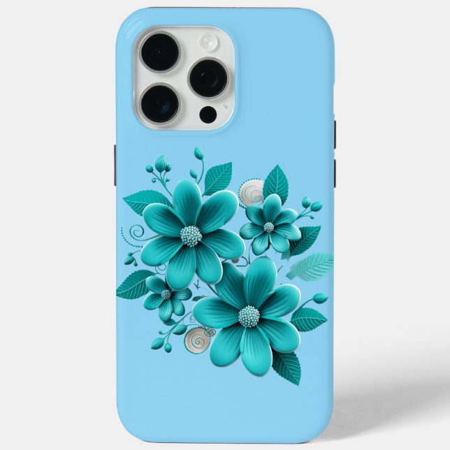 Blue Daisy Case-Mate iPhone Case (Back)