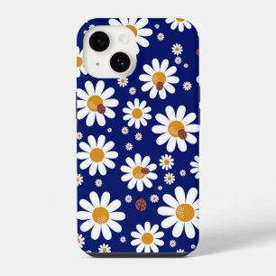 Blue Daisy Flower    iPhone 14 Case-Mate Case