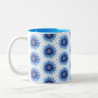 Blue Daisy Mug