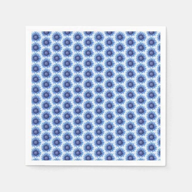 Blue Daisy Napkin All Over Print (Front)