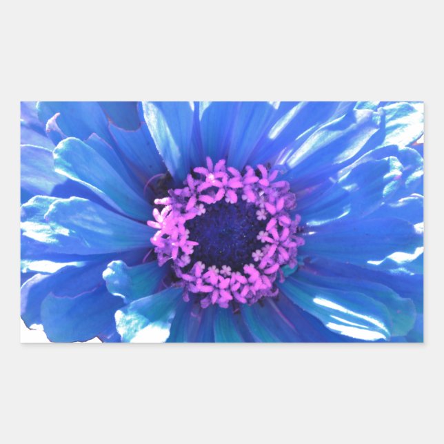 Blue Daisy Sticker (Front)