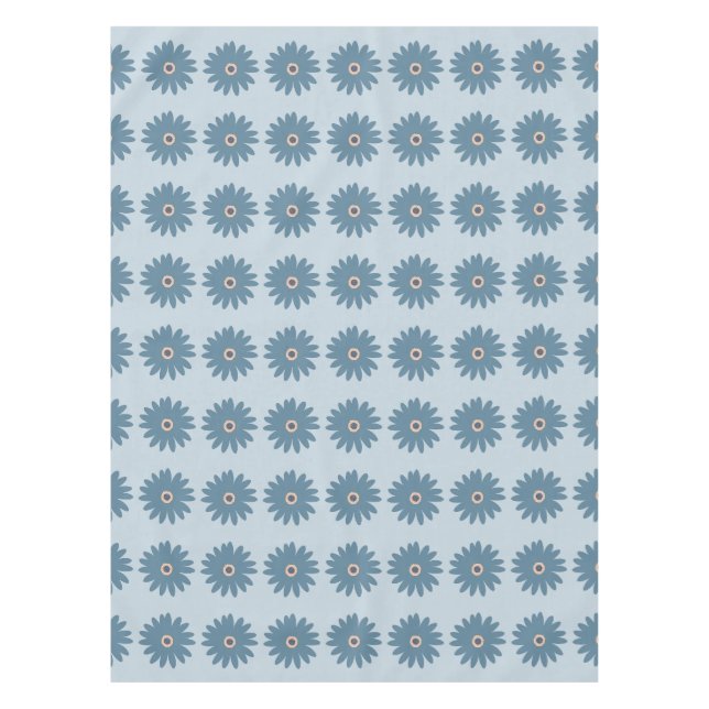 Blue Daisy Tablecloth (Front)
