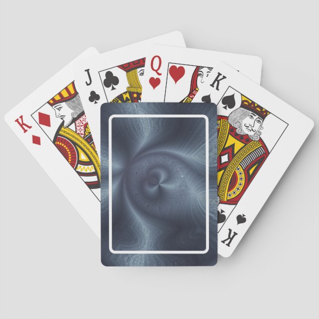 Blue Dance Playing Cards (Back)