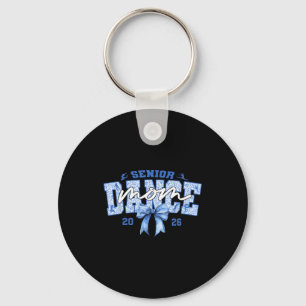 Blue dance senior mom 2026 coquette ballet dancing keychain