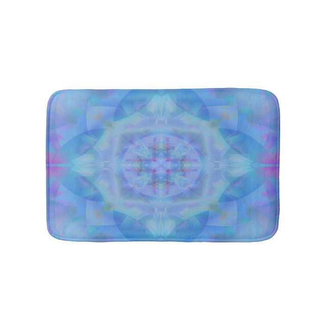 Blue Dancer Bath Mat (Front)