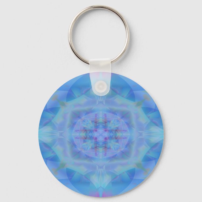 Blue Dancer Keychain (Front)
