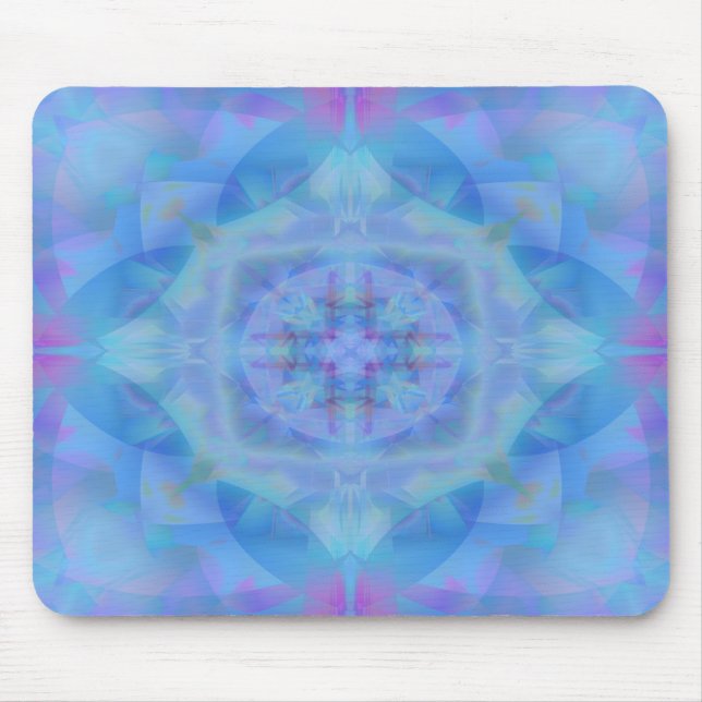 Blue Dancer Mouse Pad (Front)