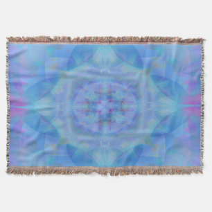Blue Dancer Throw Blanket
