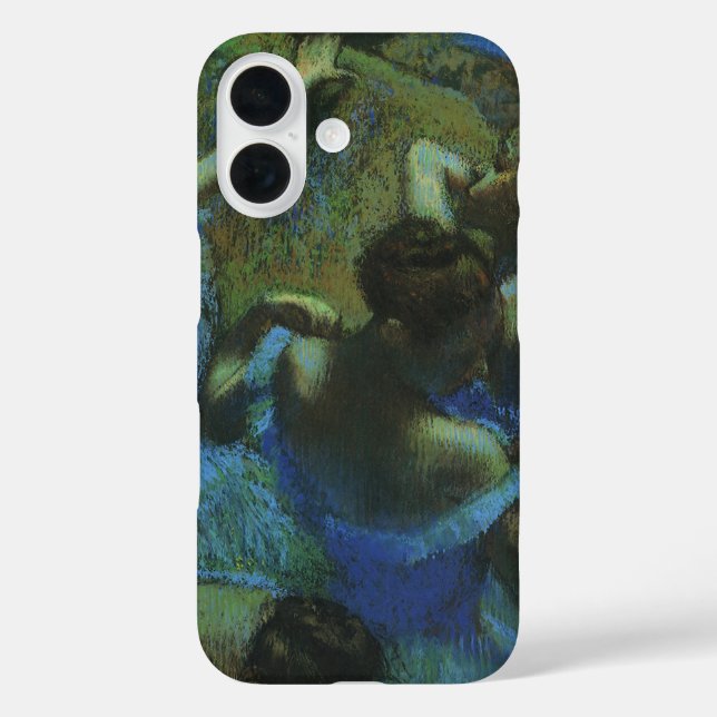 Blue Dancers by Edgar Degas, Vintage Impressionism Case-Mate iPhone Case (Back)