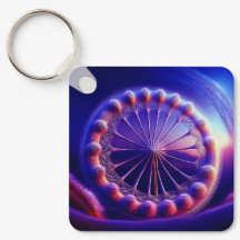 Blue Dandelion Fractal
