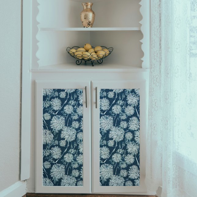 Blue Dandelions Pattern Decoupage  Tissue Paper (Creator Uploaded)