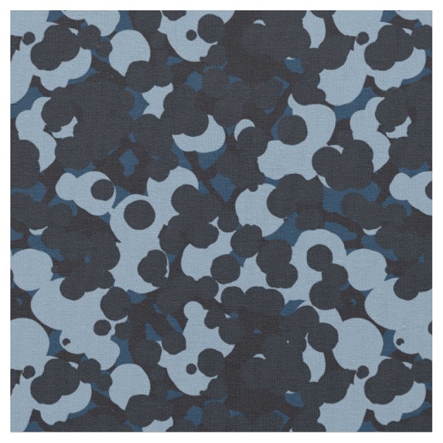 blue, dark blue, light blue abstract fabric (Close Up)