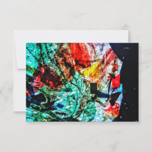 Blue darkness abstract invitation,Abstract blue Invitation