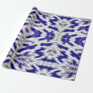 Blue Dazzle Wrapping Paper