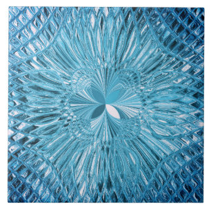Blue Decorative Ceramic Tile
