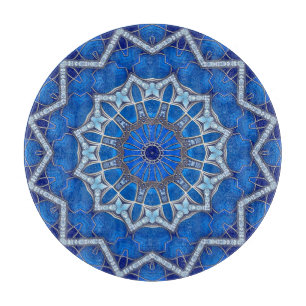 Blue Decorative Cutting Board