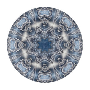 Blue Decorative Cutting Board