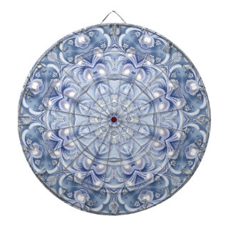 Blue Decorative Dartboard