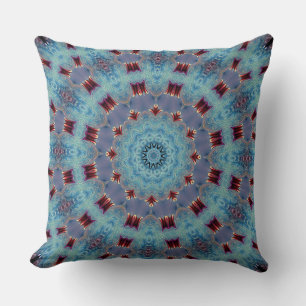 Blue Decorative Throw Pillow