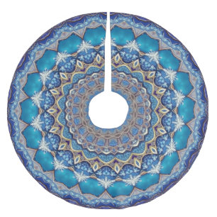 Blue Decorative Tree Skirt