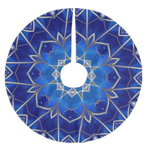 Blue Decorative Tree Skirt
