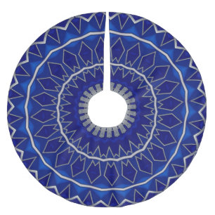 Blue Decorative Tree Skirt