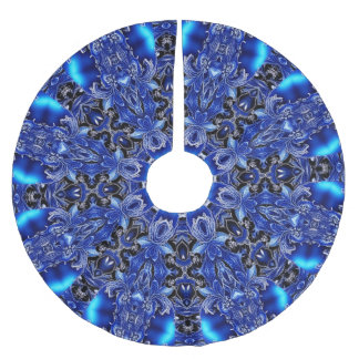 Blue Decorative Tree Skirt