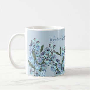 Blue Delphinium Coffee Mug