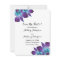 Blue Dendrobium Orchid Wedding Save the Date