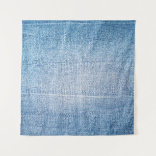 Blue denim jeans texture tapestry