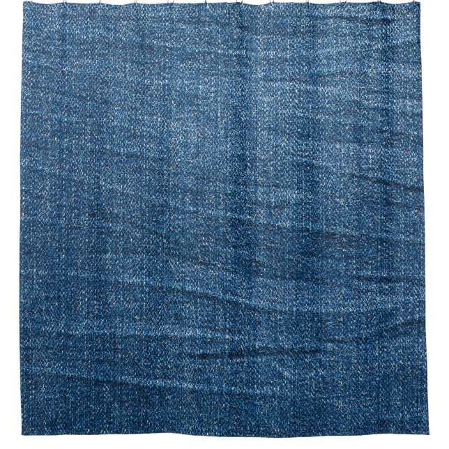 Blue Denim Texture: Classic Jeans. (Front)