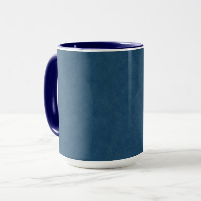 Blue Denim Texture,   Mug (Front Left)