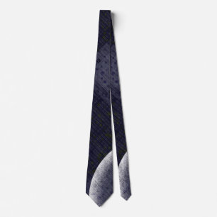 Blue Design Tie