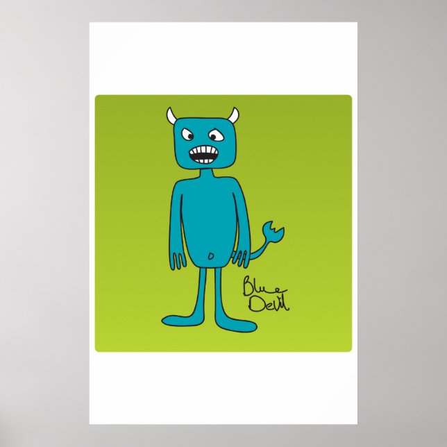 Blue Devil Poster (Front)