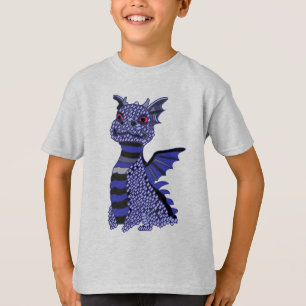 Blue Diamond Dragon Kids T-Shirt