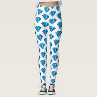 Blue Diamond Leggings