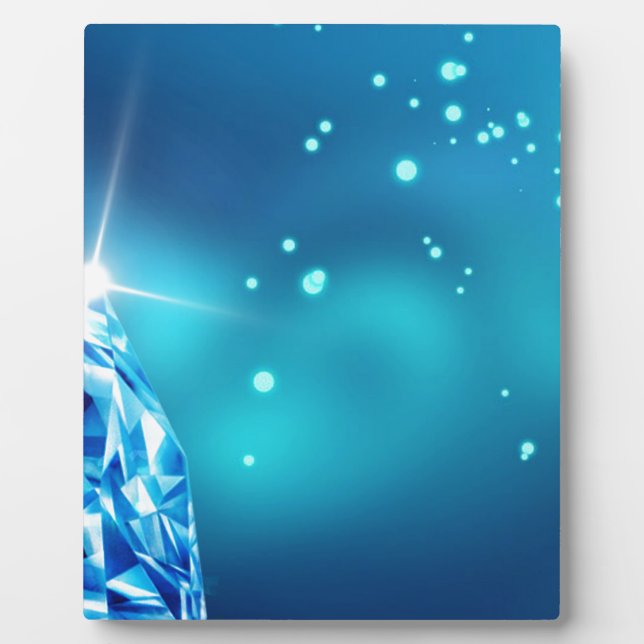 blue diamond plaque (Front)