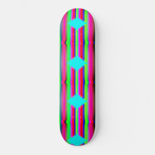 Blue diamond skateboard