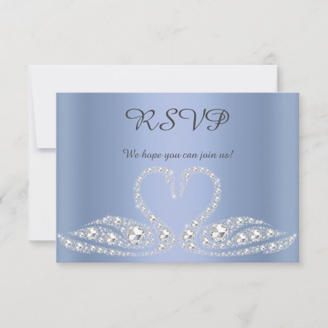 Blue Diamond swan all event rsvp response (Front)