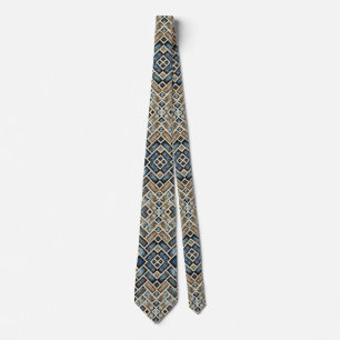 blue diamond tie