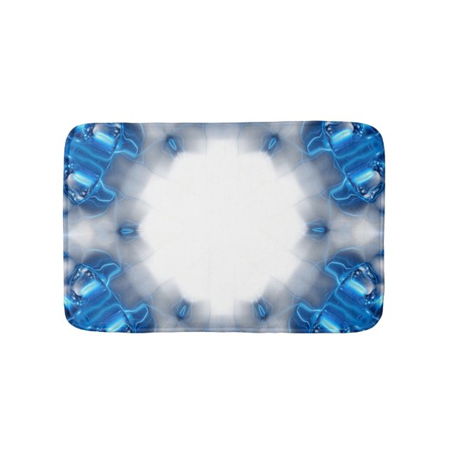 Blue Diamonds Bath Mat (Front)