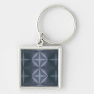 Blue Diamonds Keychain