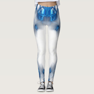 Blue Diamonds Leggings