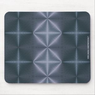 Blue Diamonds Mouse Pad