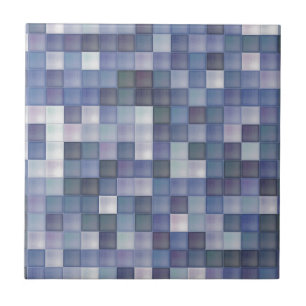 Blue Diamonds Tile