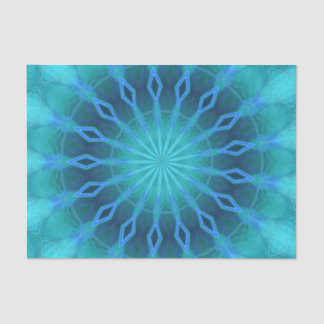 Blue Diamonds Tissue Paper