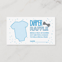 Blue  Diaper Raffle