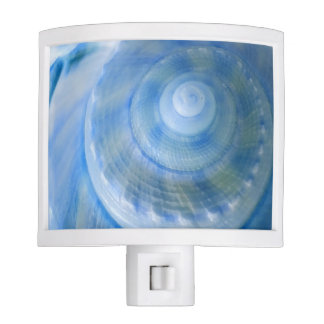 Blue Digital Seashell Bathroom Set Nightlight Night Lites